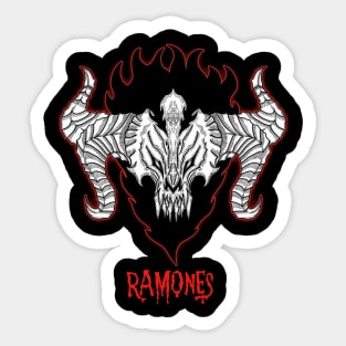 Blackout Inside Ramones Sticker